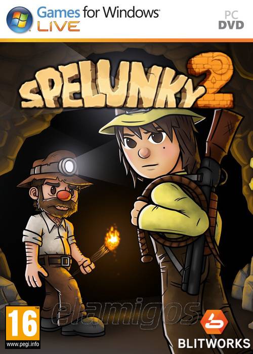 Elamigos. Spelunky 2. Spelunky игра обложка. Spelunky 2 Постер. Spelunky / исследователь.